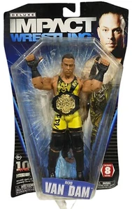 TNA Deluxe Impact Wrestling Rob Van Dam Serie 8 Actionfigur NEU 2012 LESEN - Bild 1 von 11