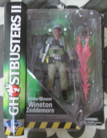 DIAMOND SELECT TOYS Ghostbusters 2 Winston Zeddemore. Brand New Cover