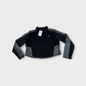 Nike Dri Fit Long Sleeve 1/4 Zip Light Training Top Womens XL New With Tags - Picture 1 of 9