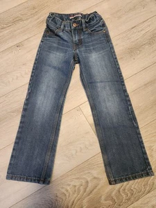 Tommy Hilfiger Revolution Slim Blue Jeans Boys 7 Adj Waist Button Pockets - Picture 1 of 9