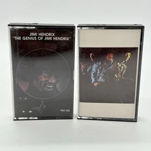 Jimi Hendrix "Smash Hits" & The Genius Of Jimi Hendrix Cassette Tapes Rock Music - Picture 1 of 17