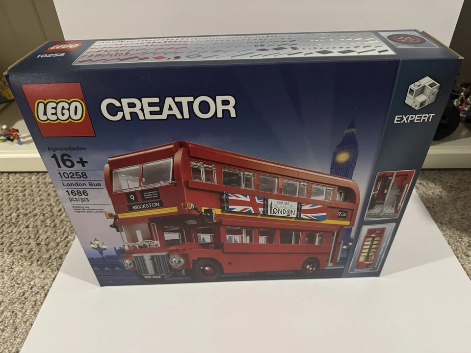LEGO 10258 : London Bus, Retired Set, Sealed - Image 1 of 4