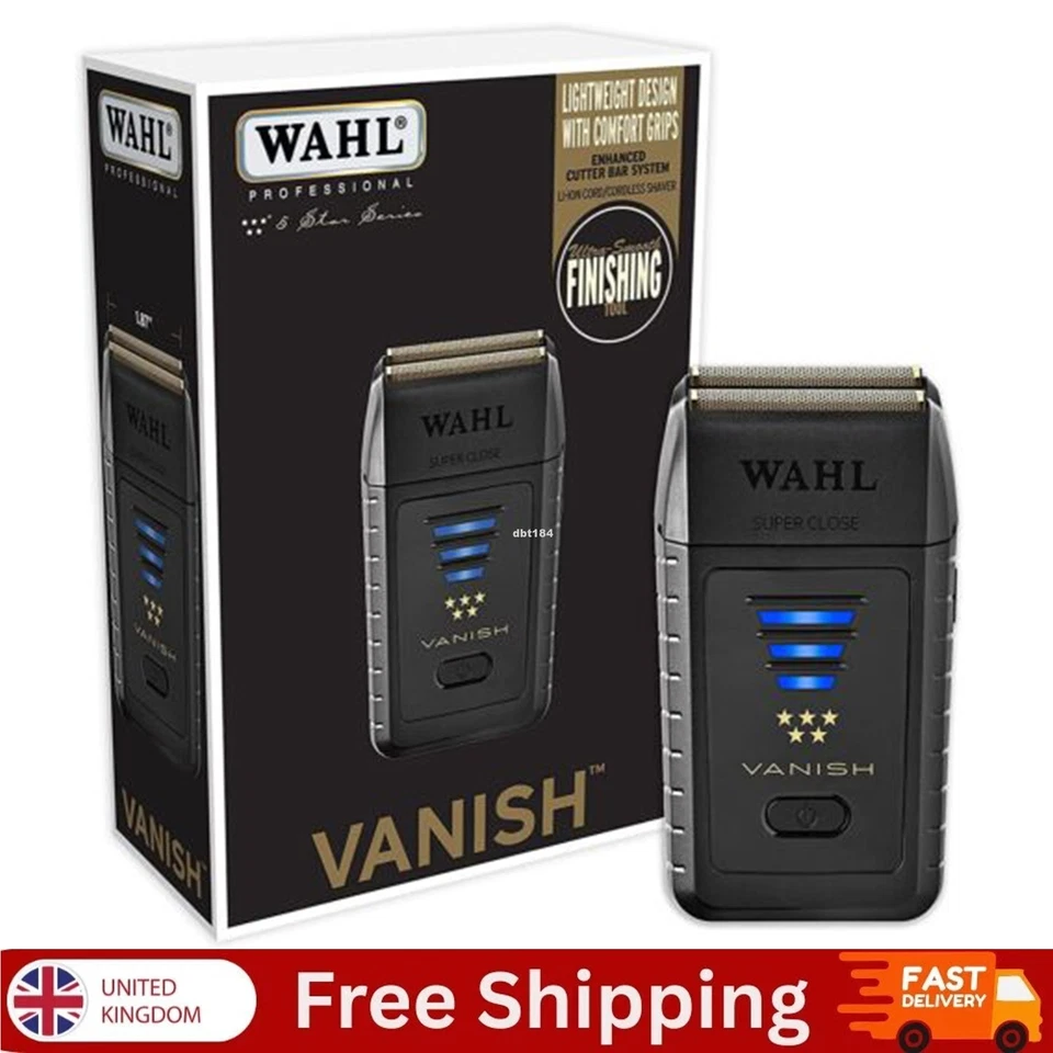 Wahl 5-Star Cordless/Vanish Foil Shaver Tool 8173 EU/UK Professional Finish - Image 1 of 4