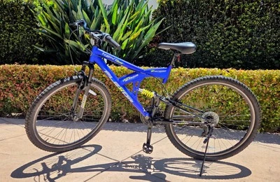 29" Kent Flexor Dual Suspension Mountain Bike / Off Road Tires / 21-Speed / Blue - Image 1 of 4