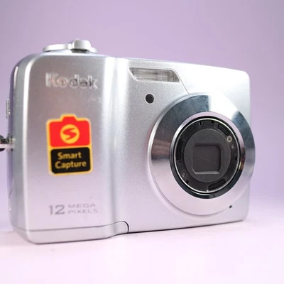 Kodak Digital Camera EasyShare C182 12.0MP Silver Tested - Image 1 of 4