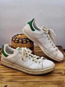 ADIDAS Stan Smith White Green Sneakers Mens Size US 7 - Picture 1 of 9