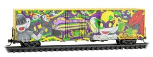 MICRO TRAINS (N) 102 00 310 MARDI GRAS 60FT BOXCAR - Picture 1 of 1