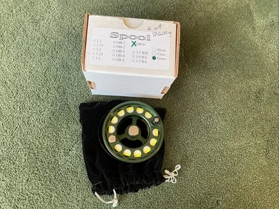 完好未使用 NOS GALVAN OB-6 飞轮 SPOOL 带 6WT 浮动线 — 第 1/3 张图片