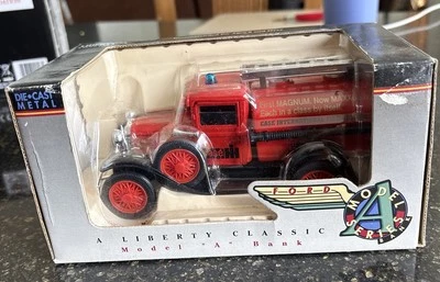 Ford Model "A" Case IH Fire Brigade  Pumper Liberty Classics Spec Cast #2022 NIB - Image 1 of 4
