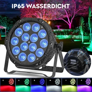 14X15W Waterproof Par Light RGBW DMX Stage DJ Outdoor Lighting Yard Lights Show - Picture 1 of 17