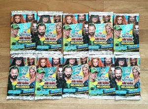 Tarjetas coleccionables Topps WWE SLAM ATTAX RECARGADAS - 10 paquetes sellados (50 tarjetas) - Imagen 1 de 3