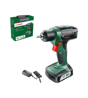 KIT VALIGETTA TRAPANO AVVITATORE A BATTERIA BOSCH "EASYDRILL 12" 15 NM 12V 1,5AH - Immagine 1 di 4