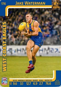2025 West Coast Eagles AFL TeamCoach Card - Jake Waterman - Picture 1 of 3