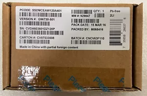 Intel SSDMCEAW120A4 SSD 525 Series 120GB, mSATA 6Gb/s, 25nm, MLC NEW BROWN BOX - Picture 1 of 2