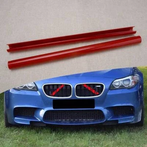 Front Grille Trim Strip Cover Grill V Brace Fit for BMW 1-4 Series E60 E65 E66 - Picture 1 of 5