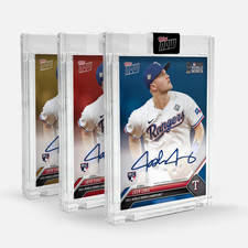 2023 Topps Now - Josh Jung Rookie - World Series On-Card Autograph /99 or Lower