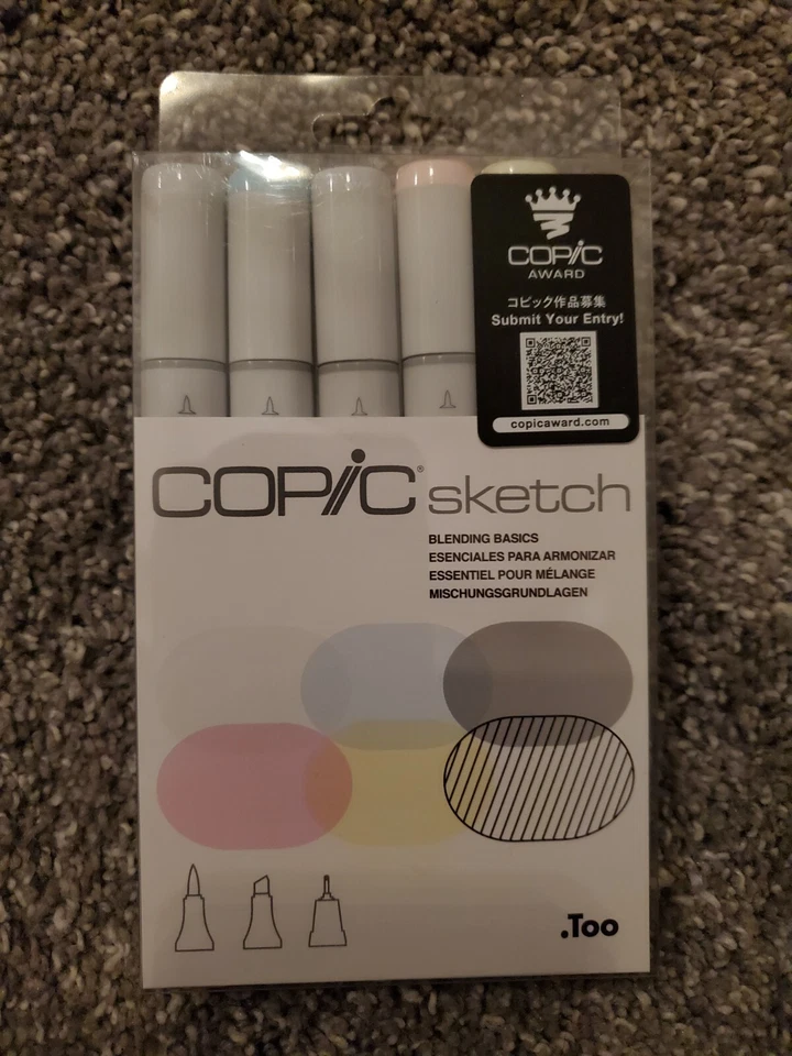 Copic Markers Sketch Marker 6/Pkg Blending Basics