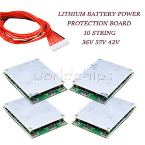 36V 10S 35A Li-ion Cell Battery Protection BMS PCB Board without Balance