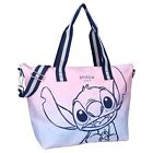 Lilo And Stitch Aloha Shopper Bag Pink And Grey 48X32x14cm Vadobag