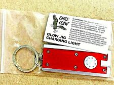 3 Ice Fishing Glow Jig Charging LED Light Lure Illuminate Flashlight Eagle Claw