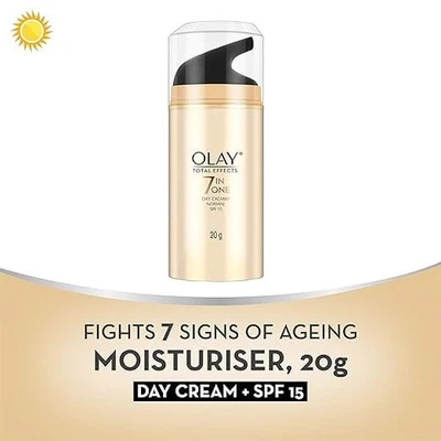 Olay Total Effects 7 en 1 Crema Anti Envejecimiento Día Piel Normal FPS15, 20g Foto 1 de 4