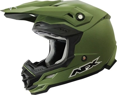 Casco AFX FX-19R oliva mate Foto 1 de 4