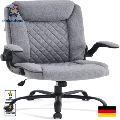 CASTLOVE Bürostuhl Ergonomisch Schreibtischstuhl Chefsessel Mit Gepolsterten