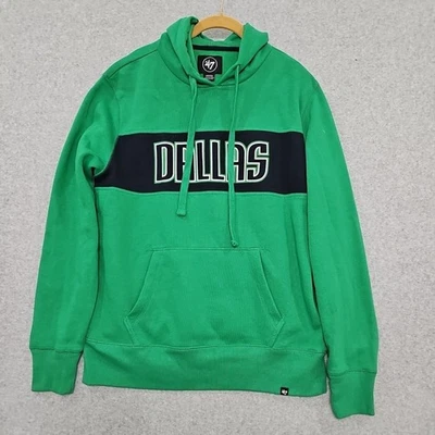 达拉斯小牛队连帽衫 47 品牌 21/22 城市版男式 M 字标胸牌通行证  — 第 1/4 张图片