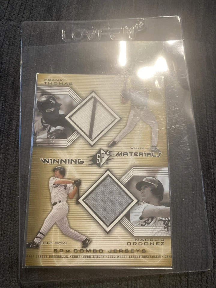 SPx 2002 #WM-TO FRANK THOMAS/MAGGLIO ORDONEZ Medias Blancas de Chicago MEM casi nuevo Foto 1 de 1