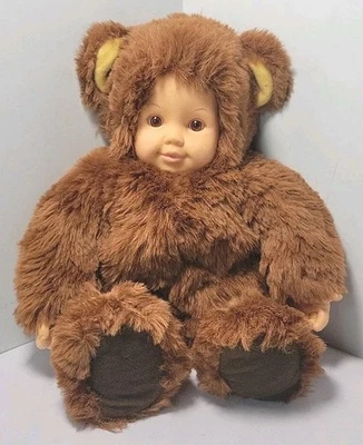Muñeca bebé oso Anne Geddes 1997 vintage peluche de 15" de alto ¡Adorable! Foto 1 de 4