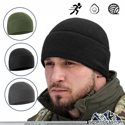 Gorra de invierno táctica militar calavera térmica cálida polar a prueba de viento esquí gorro sombreros Foto 1 de 4