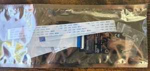 M.2 (NGFF) Key A/E/A+E to Mini PCI-E Adapter with FFC Cable, Never used - Afbeelding 1 van 2