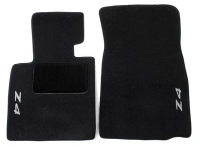 Juego de alfombrillas delanteras (Z4) (negras) originales OEM para BMW Z4 2003-2008 Foto 1 de 2