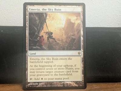 Emeria, The Sky Ruin – MTG Zendikar Single Card LP | Magic the Gathering - Image 1 of 4
