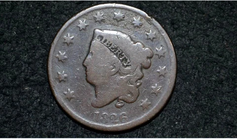 1826 LARGE CENT ** G/VG ** NICE BROWN ** FREE SHIPPING Cover