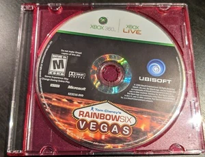 Tom Clancy's Rainbow Six: Vegas (Microsoft Xbox 360, 2006) LIMPIO Y PROBADO - Imagen 1 de 2