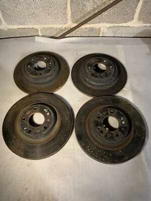 Hyundai Genesis 2010-2016 cupé rotores de freno delanteros y traseros LH RH OEM 10-16 Foto 1 de 4