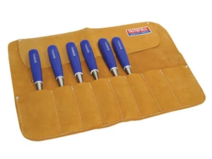 Faithfull Leather Chisel Roll 33 x 47cm FAILCR8 - Picture 1 of 3