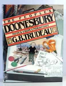 The Peoples Doonesbury Notes from Underfoot by Garry Trudeau 1981 Hardcover DJ - Imagen 1 de 15