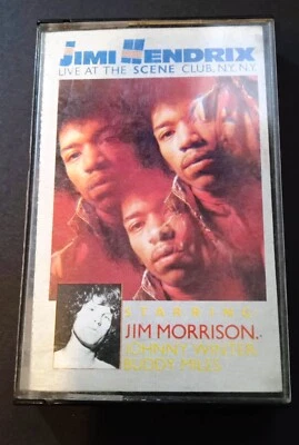 Jimi Hendrix Live At The Scene Club N.Y.  1968  J Morrison RARE cassete DMC 1009 - Image 1 of 3