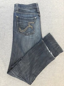 Rock & Republic Herren Größe 34 x 32 Relaxed Straight Denim Knopfleiste Baumwolle - Bild 1 von 12