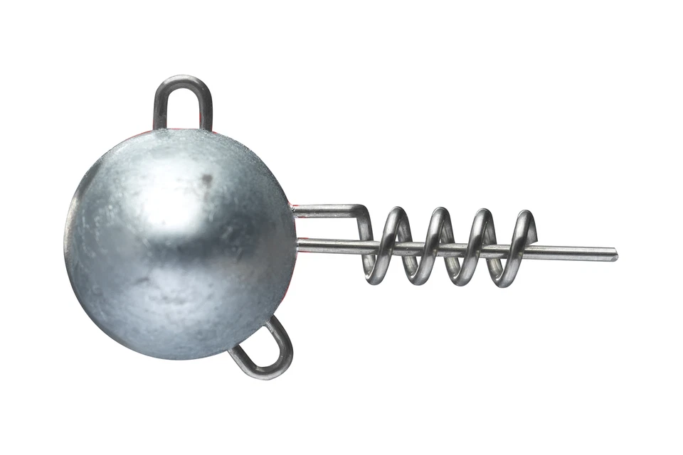 DAIWA Prorex Round Screw-in Heads Lead Free, Jigkopf, silber, rund - Bild 1 von 1