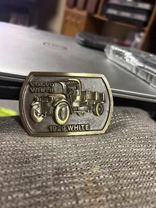 Volvo White 1929 Truck Metal Belt Buckle - Picture 1 of 1