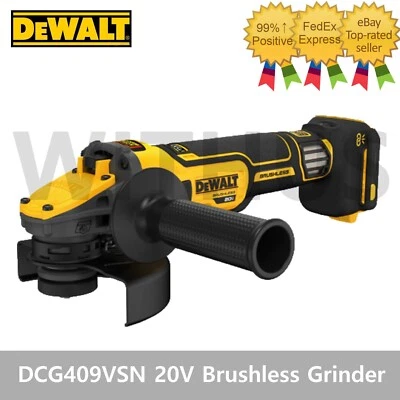 DeWalt DCG409VSN 20V Max 5" Brushless FlexVolt Advantage Grinder - Bare Tool= - Image 1 of 4