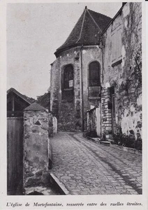 1936 -- EGLISE DE MORTEFONTAINE 3A675 - Bild 1 von 1