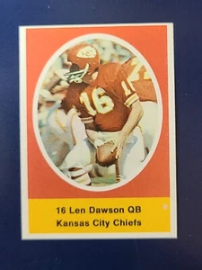 1972 Sunoco Football Stamps Complete Your Set You Pick Choose Kansas City Chiefs - Picture 1 of 25