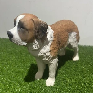 Figura estatua de perro Saint Bernard North Light 1988 St - Imagen 1 de 12