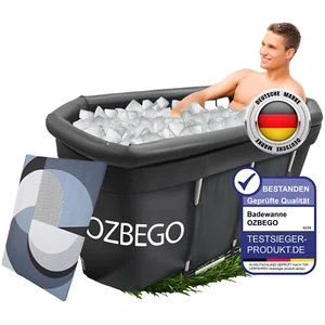 Eisbad Badewanne Erwachsene 115cm Eisbaden Tonne, Eistonne, Ice Bath, Eisfass - Bild 1 von 8