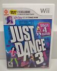Just Dance 3 (Nintendo Wii, 2011) Complete CIB. Best Buy Exclusive FREE SHIPPING