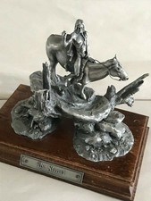 The Signal Fine Pewter 1267 , The Rider Statue